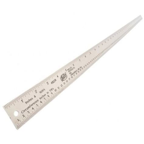 sheet metal layout ruler|Malco 48CR Heavy Duty Tinners Circumference Rule.